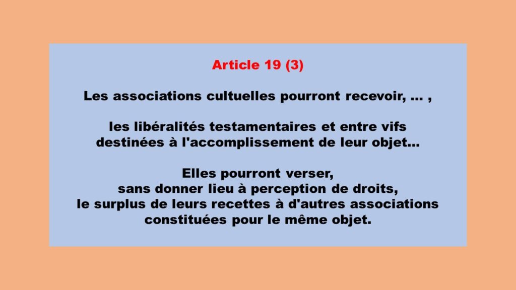 Comprendre les modifications de la loi de 1905 CERCLE CONDORCET ANNECY Comprendre les modifications de la loi de 1905 CERCLE CONDORCET ANNECY